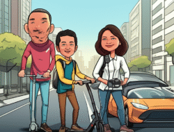 Angkatan Z serta Kecenderungannya  kepada Alat transportasi Listrik