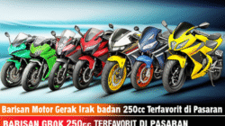 Barisan Motor Gerak badan 250cc Terfavorit di Pasaran
