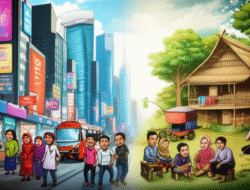 Efek urbanisasi  kepada perubahan pola hidup publik