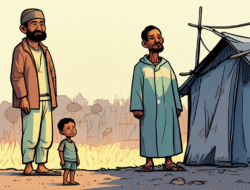 Keadaan pengungsi serta dukungan manusiawi kemanusiaangaris besar