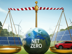 Usaha penurunan emisi karbonium serta sasaran net-zero emissions