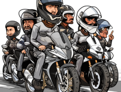 Etika Touring Motor dalam Kaum Besar