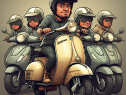Kembalinya Motor Skuter Klasik di Tengah Agresi Motor Matic Modern