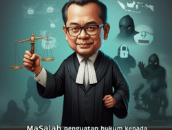 Masalah penguatan hukum  kepada kesalahan siber