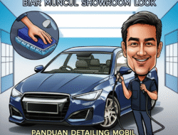 Panduan Detailing Mobil Biar Muncul Showroom Look