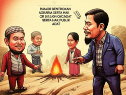 Rumor bentrokan agraria serta hak publik adat