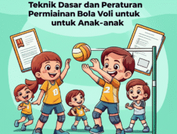 Teknik Dasar dan Peraturan Permainan Bola Voli untuk Anak-anak