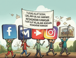Tugas alat sosial dalam kampanye kesadaran kawasan
