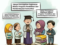 Upaya Pencegahan Kejahatan Melalui Program Pendidikan dan Pemberdayaan Komunitas