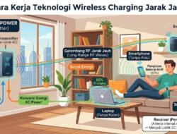 Cara Kerja Teknologi Wireless Charging Jarak Jauh Yang Memungkinkan Pengisian Baterai Tanpa Alas Kabel