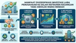 Manfaat Diversifikasi Investasi Laba Perusahaan Ke Dalam Instrumen Keuangan Yang Memiliki Risiko Rendah