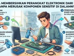 Cara Membersihkan Perangkat Elektronik Dari Debu Tanpa Merusak Komponen Sensitif Di Dalamnya